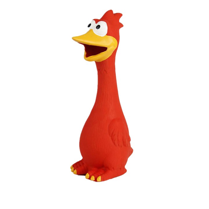 Lateksinen vinkuva koiralelu