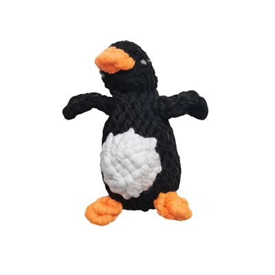 Pingviini-puuvillaköysilelu